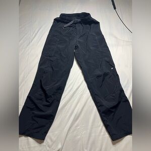 VTG Nike ACG Women’s Small Belted Cargo Pants Black Hiking Streetwear Y2K 2000s